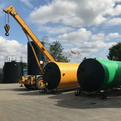 025 thermoplastic chemical storage tanks multicoloured